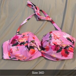 Victoria's Secret Pink Floral Bikini Top